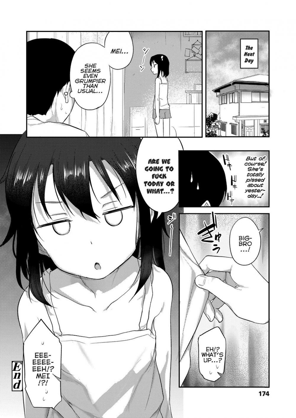 Hentai Manga Comic-What Kind of Weirdo Onii-chan Gets Excited From Seeing His Little Sister Naked?-Chapter 9-22